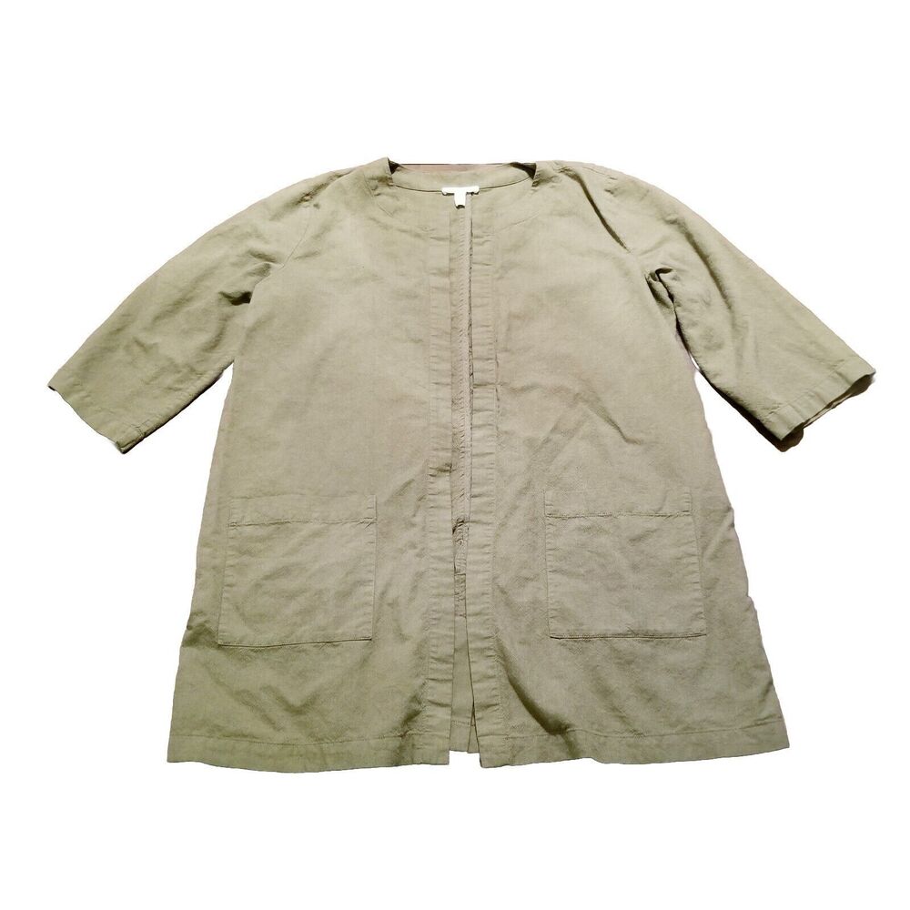 Eileen Fisher Olive Kimono